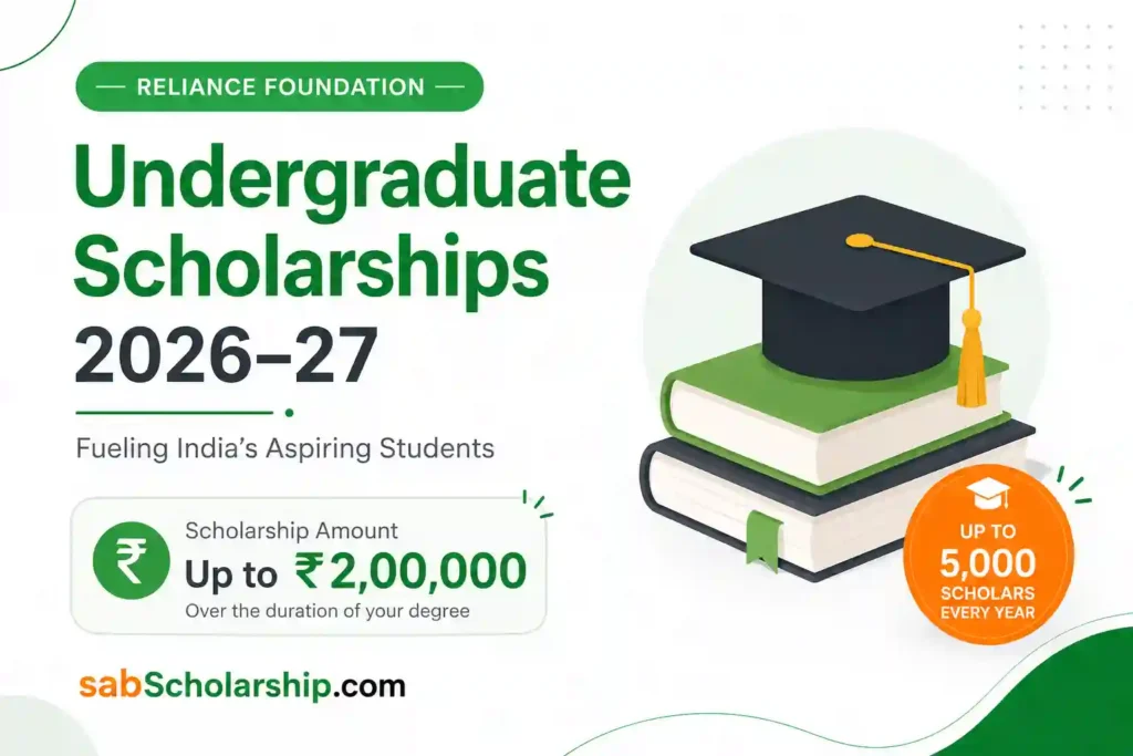 Reliance Foundation UG Scholarship 2026-27 - Eligibility, Documents, Selection Process