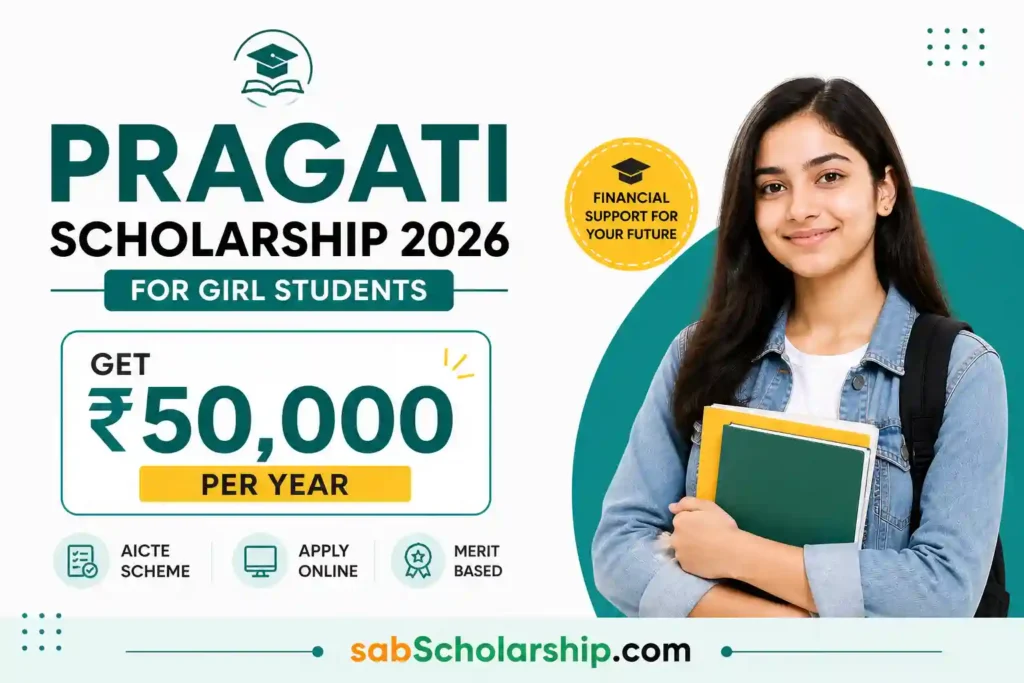 AICTE Pragati Scholarship 2026 for Girl Students ₹50,000/Year - Check Complete Details Eligibility, Dates, Application process
